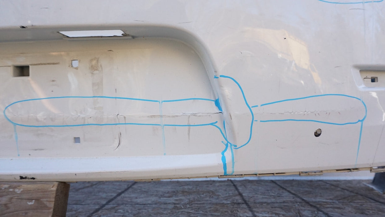 2013 2014 2015 CHEVROLET CHEVY MALIBU REAR BUMPER COVER WHITE OEM 13 14 15