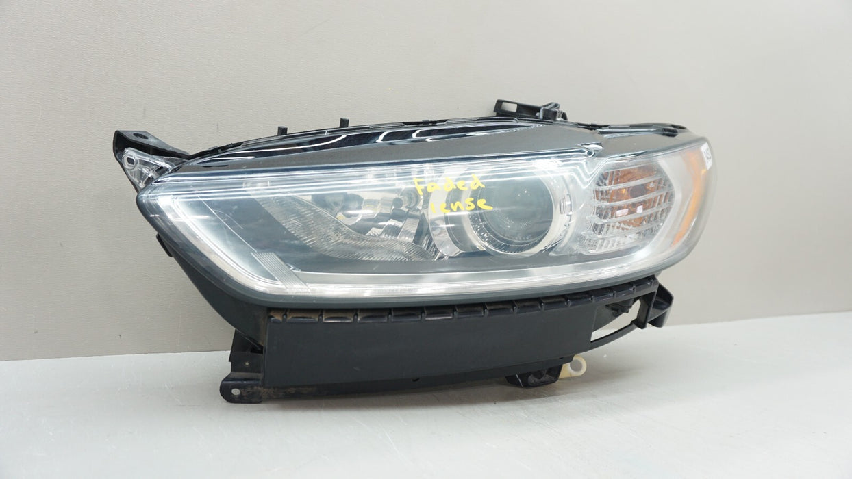 2013-2016 FORD FUSION FRONT LH LEFT DRIVER SIDE HALOGEN HEADLIGHT OEM