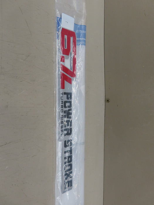 2023 2024 FORD F-250 F-350 6.7L POWERSTROKE FRONT DOOR NAMEPLATE EMBLEM OEM