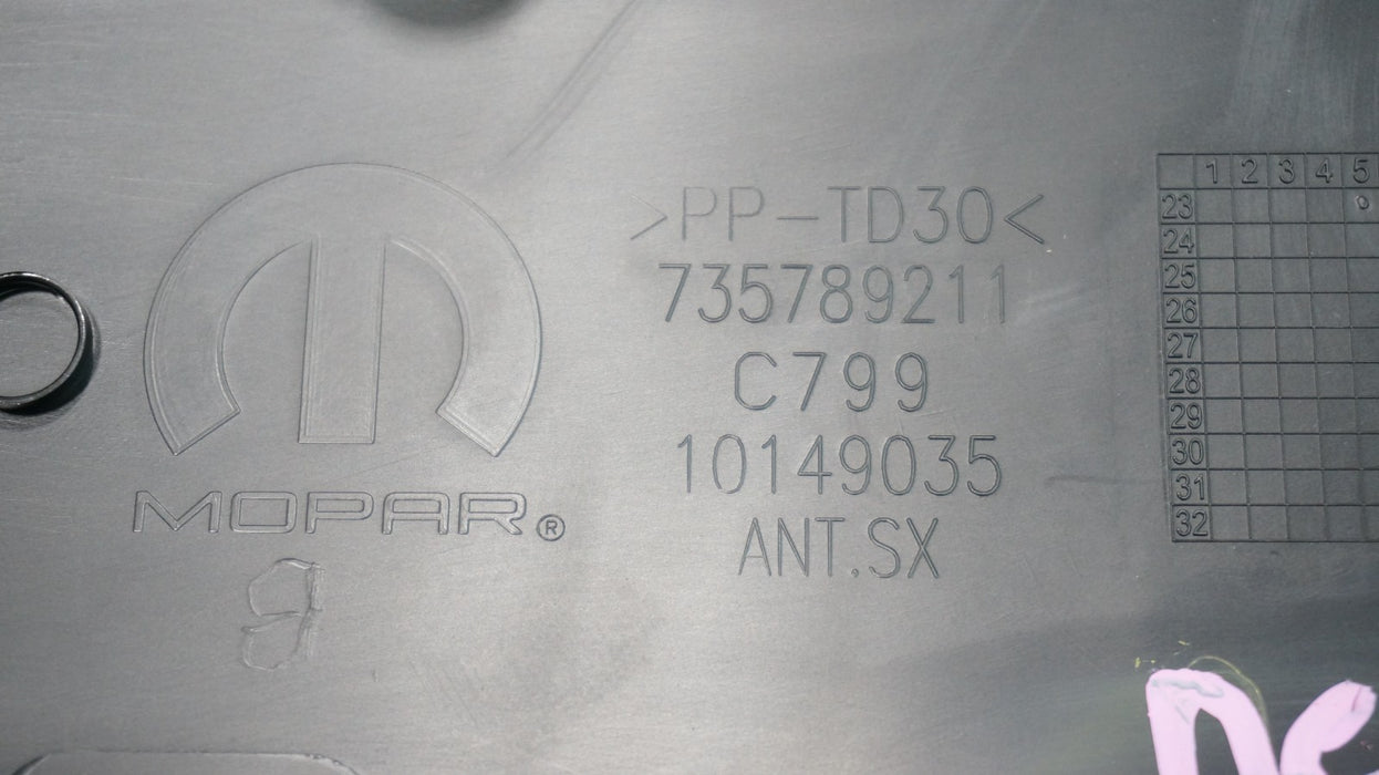 *NEW* 2015-2021 JEEP RENEGADE FRONT LEFT DRIVERS SIDE DOOR MOLDING 735789211 OEM