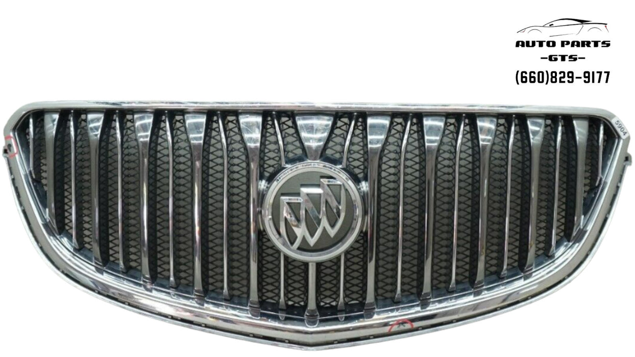 2013-2017 BUICK ENCLAVE FRONT BUMPER RADIATOR GRILLE W/ EMBLEM OEM 20983421