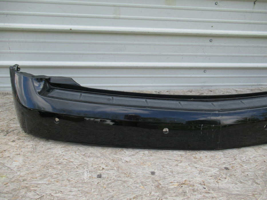 2010-2016 CADILLAC SRX REAR BUMPER COVER PANEL BLACK PLASTIC 20835695 OEM