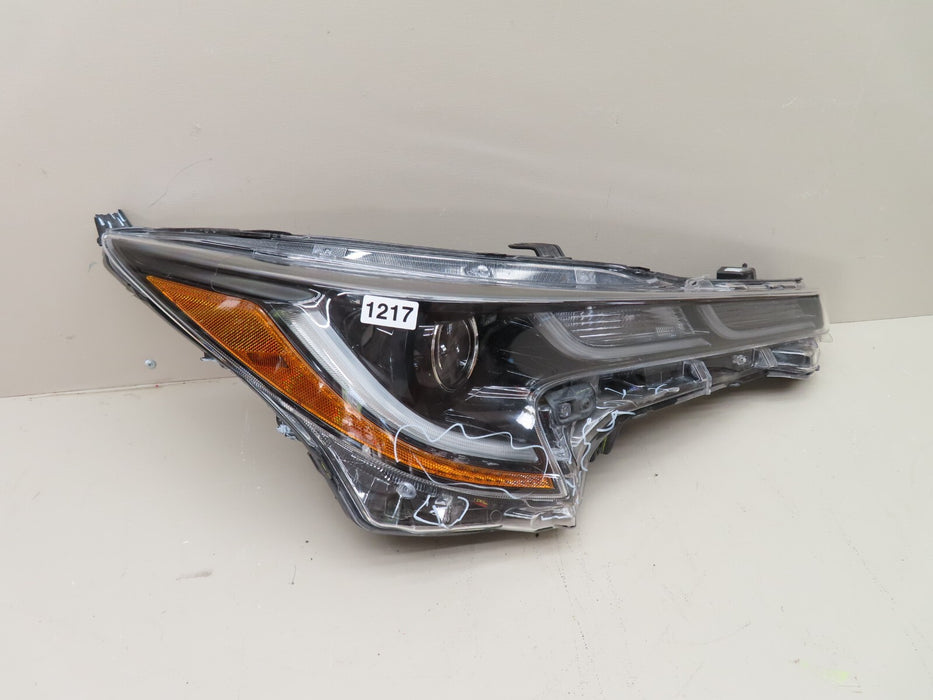 2020-2022 TOYOTA COROLLA FRONT RIGHT PASSENGER SIDE HEADLIGHT LAMP FULL LED OEM