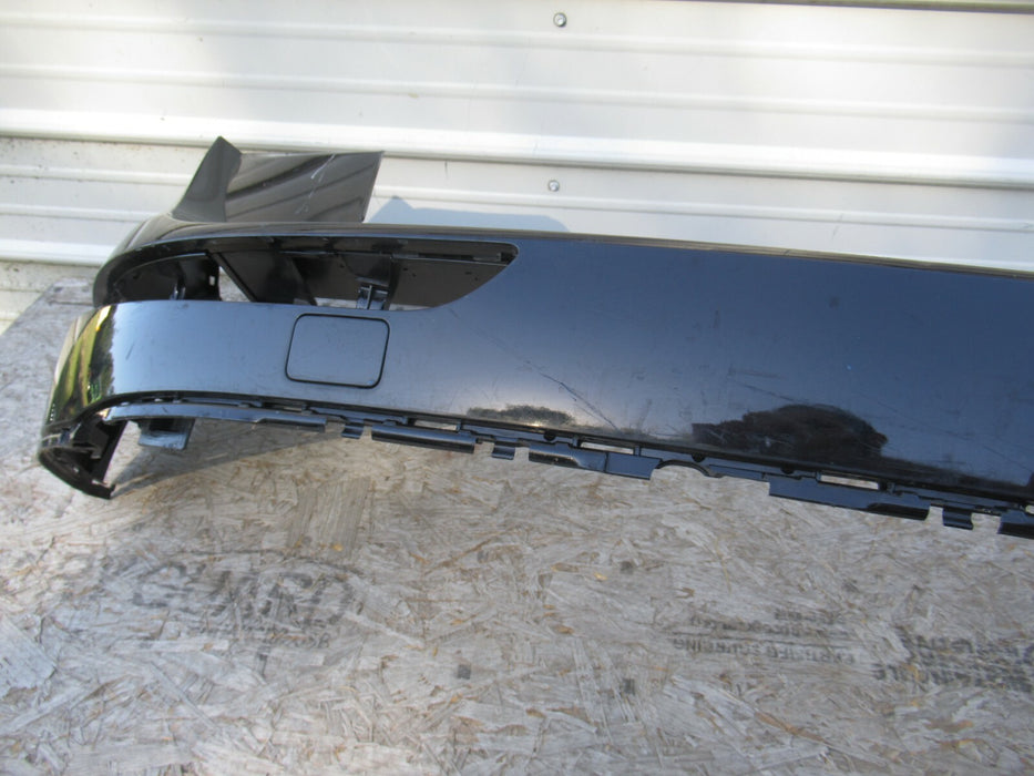 2009-2012 AUDI Q5 REAR BUMPER COVER PANEL PLASTIC BLACK 8R0807385C 10 11 12 OEM