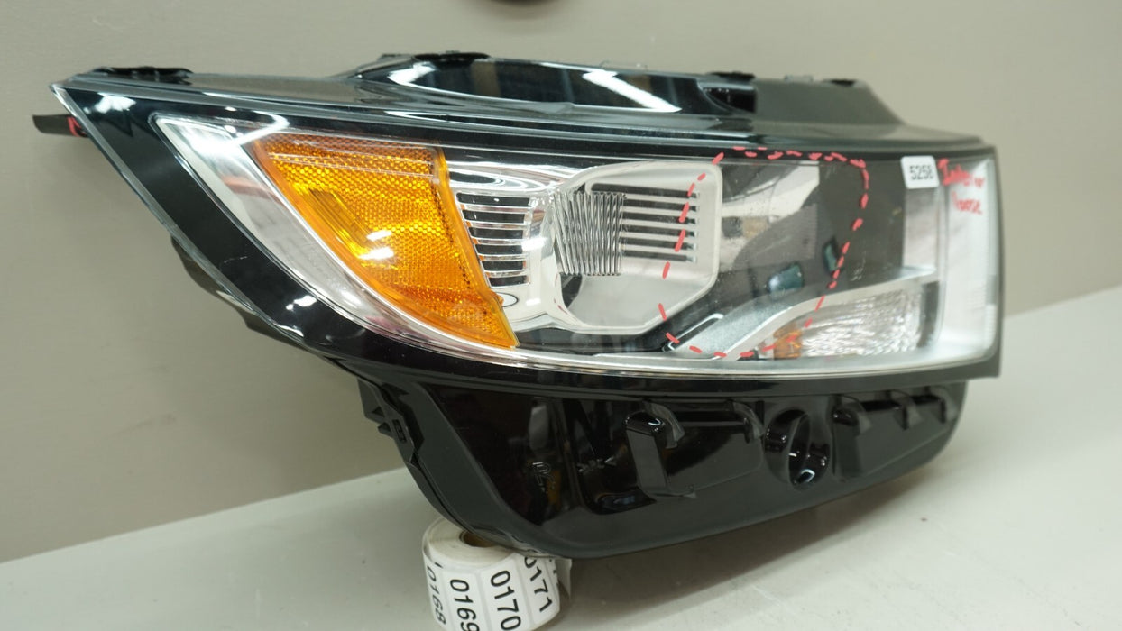 2015-2018 FORD EDGE FRONT RIGHT PASSENGERS SIDE HALOGEN HEADLIGHT OEM