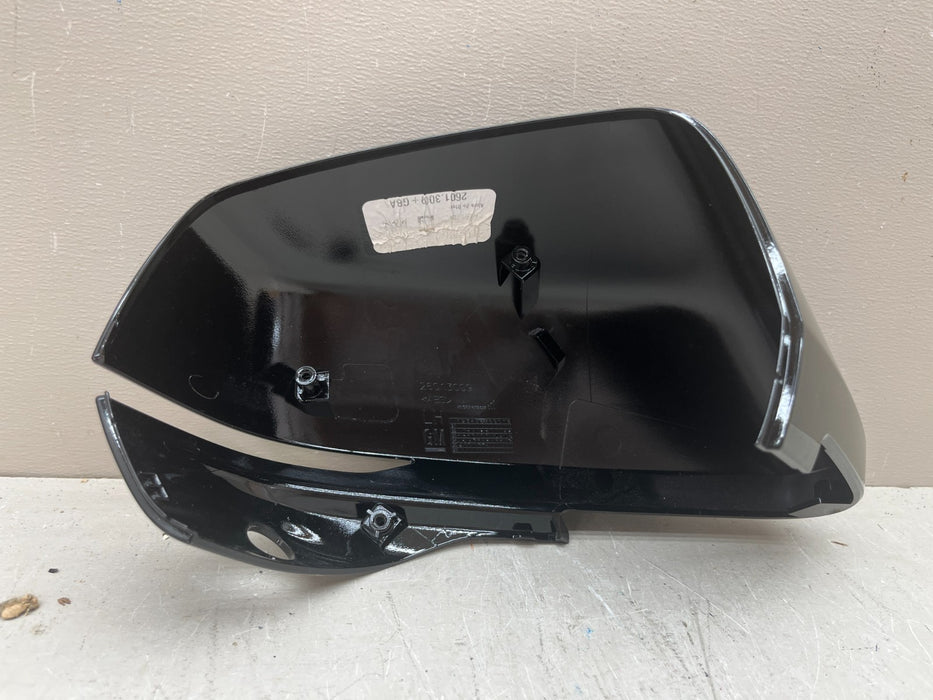 2024-2026 CADILLAC LYRIQ LH LEFT DRIVER MIRROR CAP COVER BLACK OEM 86824529