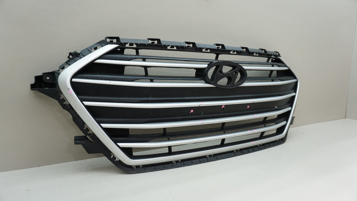 2017-2018 HYUNDAI ELANTRA FRONT UPPER MAIN GRILLE 86350-F3000 OEM