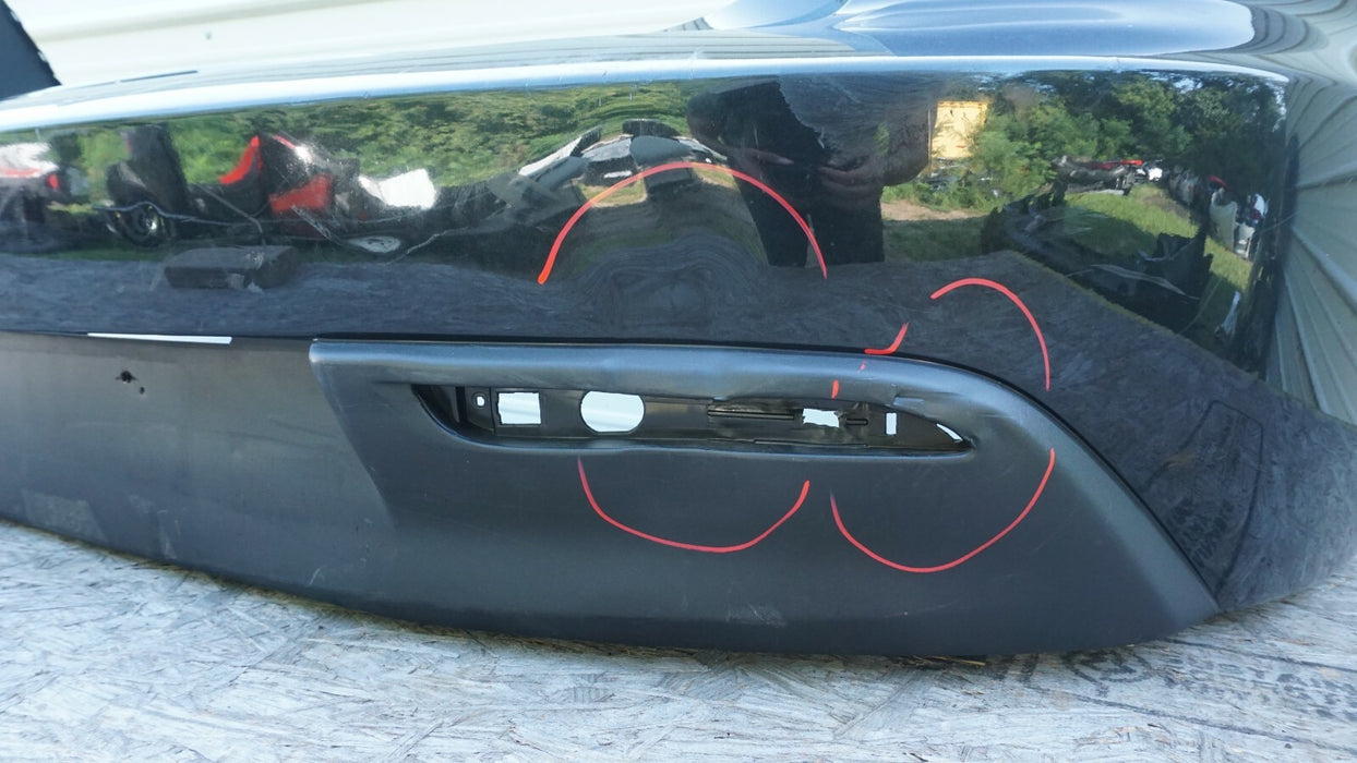 2010-2011 MAZDA 3 SEDAN REAR BUMPER COVER PANEL PLASTIC BBM4-50221 10 11 OEM