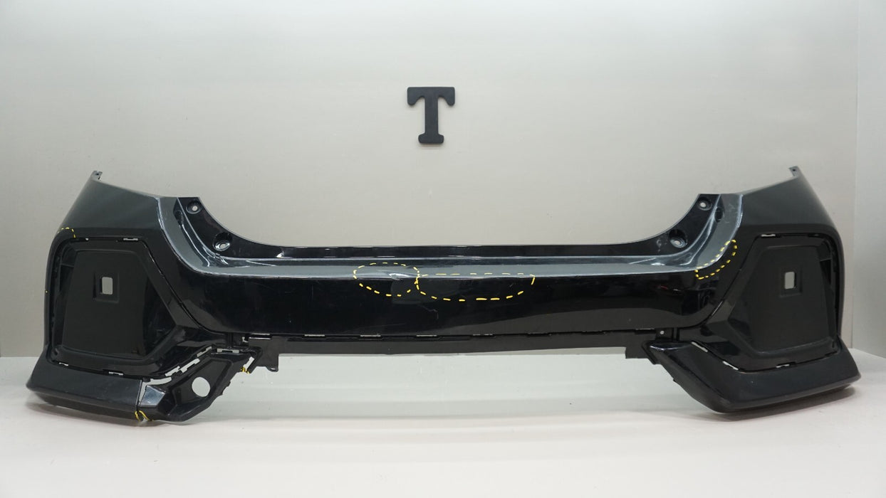 2017-2019 HONDA CIVIC HATCHBACK REAR BUMPER COVER OEM 71501TGGZZ00