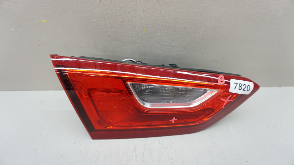 2016-2018 CHEVROLET MALIBU REAR LH LEFT DRIVER SIDE INNER TAIL LIGHT OEM