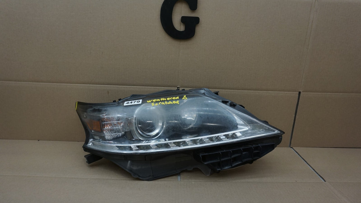 2013-2015 LEXUS RX350 RX450H FRONT RIGHT PASSENGER SIDE HEADLIGHT HALOGEN OEM