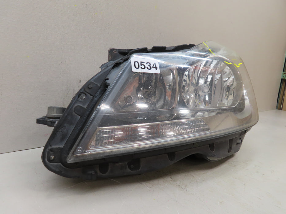 2012 2013 2014 MERCEDES-BENZ C CLASS FRONT LEFT DRIVER HEADLIGHT HALOGEN OEM