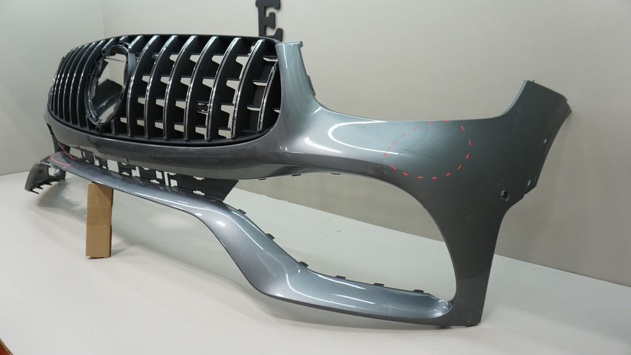 2020-2023 MERECEDES-BENZ GLC AMG FRONT BUMPER COVER W/ GRILLE OEM A2538855704