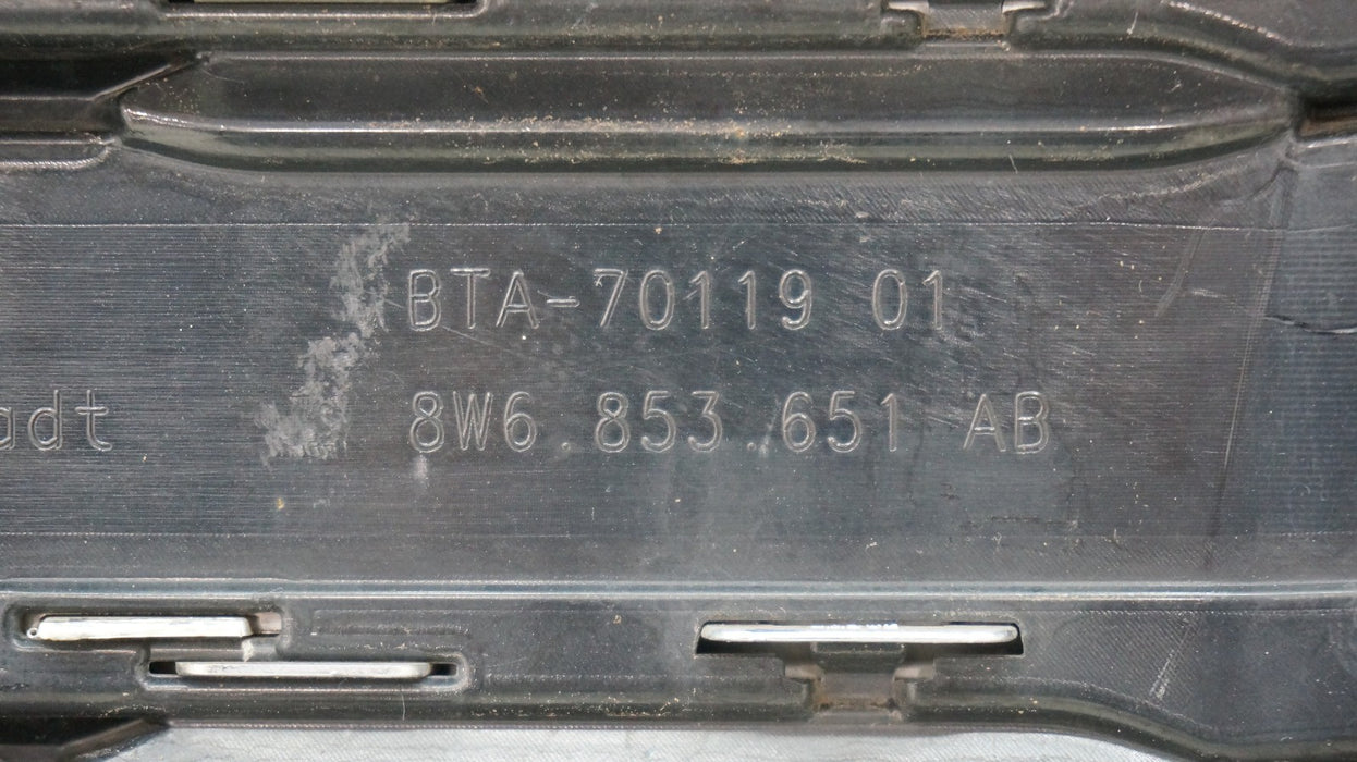 *FOR PARTS* 2018-2019 AUDI A5 FRONT RADIATOR GRILLE GRILL 8W6853651AB OEM