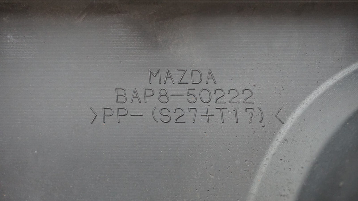 2007-2009 MAZDA 3 REAR LOWER BUMPER VALANCE COVER BAP8-50222 OEM 07 08 09