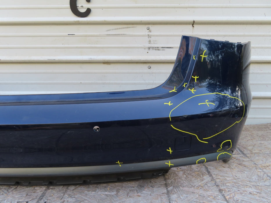 2013-2015 AUDI S6 SEDAN REAR BUMPER COVER W/ LOWER VALANCE PANEL OEM 4G5807511N