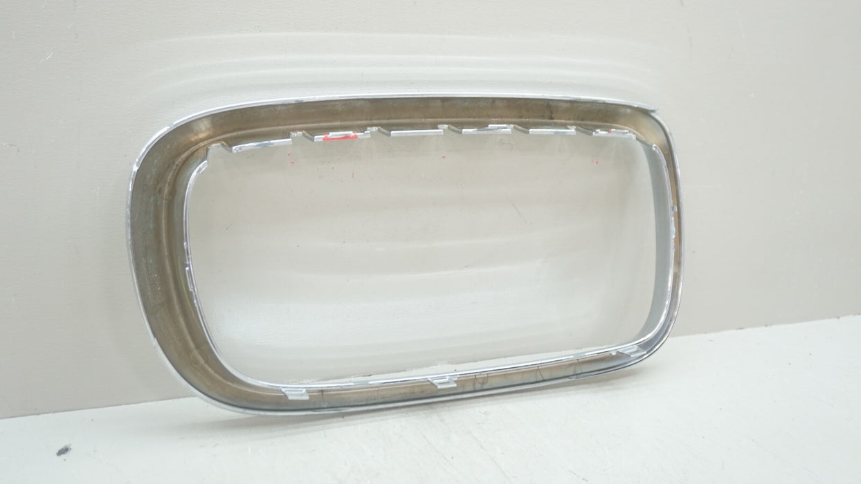 2014-2018 BMW X5 X6 FRONT LH GRILLE CHROME SURROUND TRIM 5111 7308660 OEM