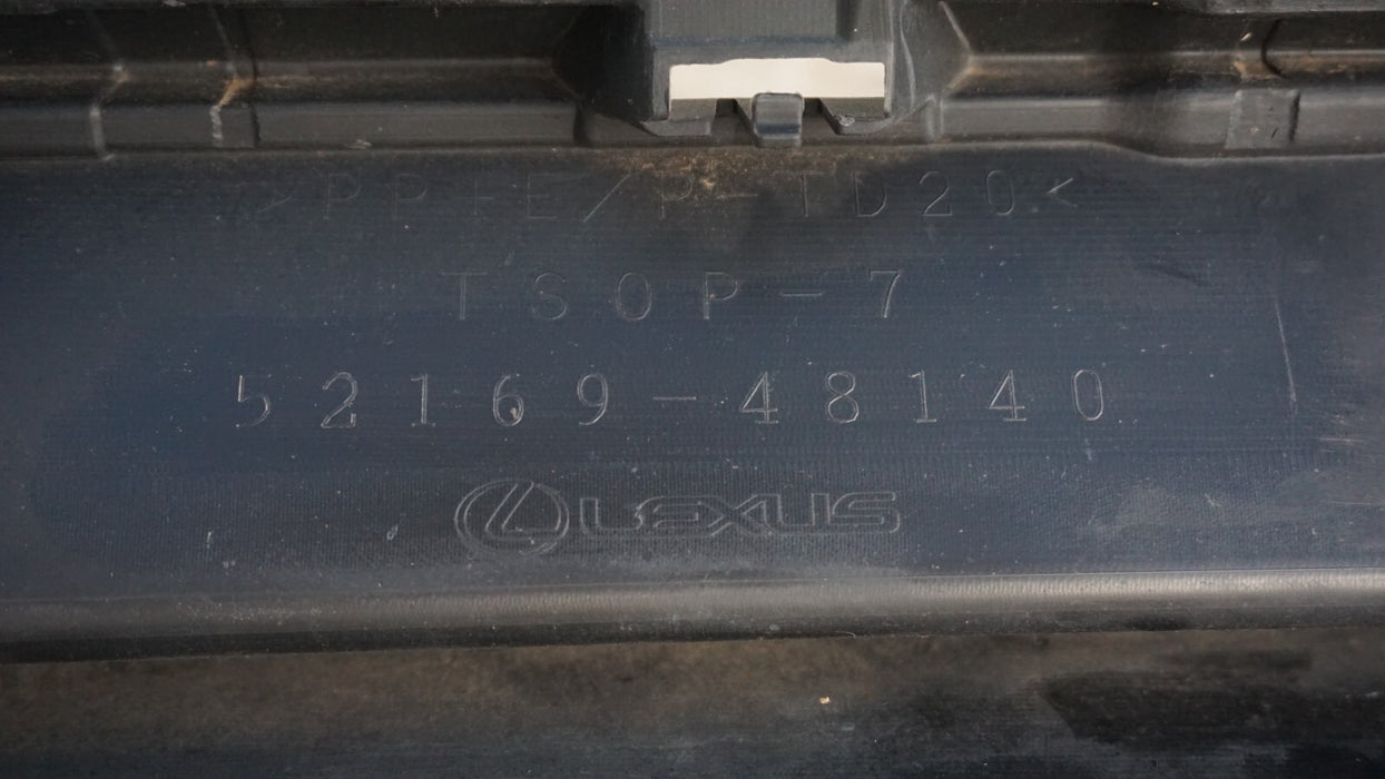 2018-2019 LEXUS RX350L REAR LOWER BUMPER PLASTIC COVER PANEL FACTORY OEM 18 19