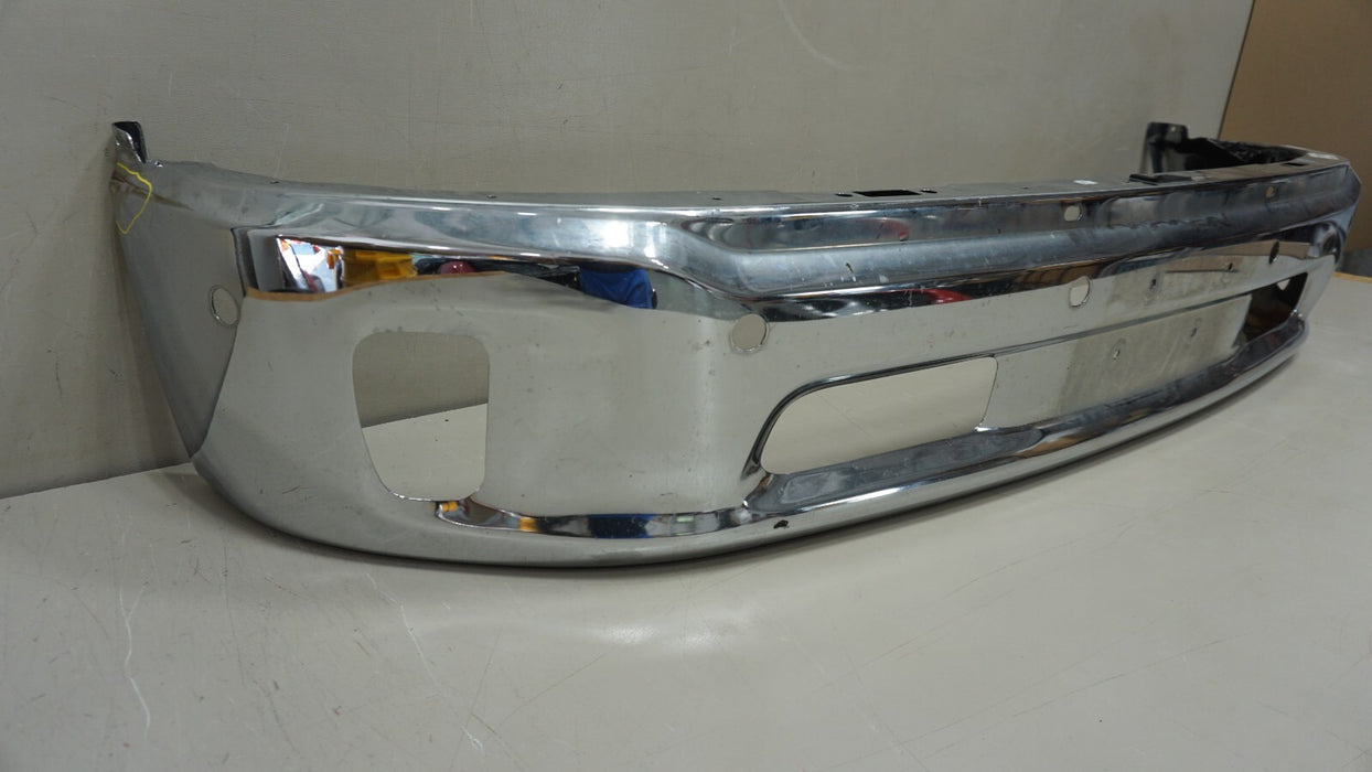 2013-2018 DODGE RAM 1500 PICKUP FRONT METAL BUMPER COVER W/SENSORS OEM 68160857