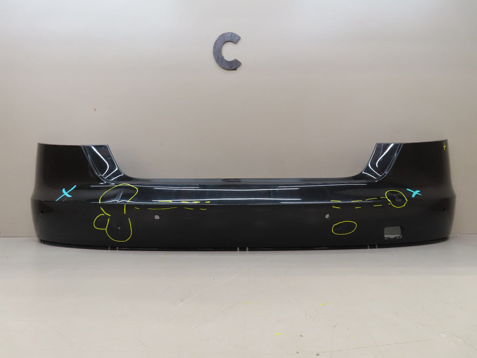 2010-2016 AUDI A8 REAR BUMPER COVER OEM 4H0807385A
