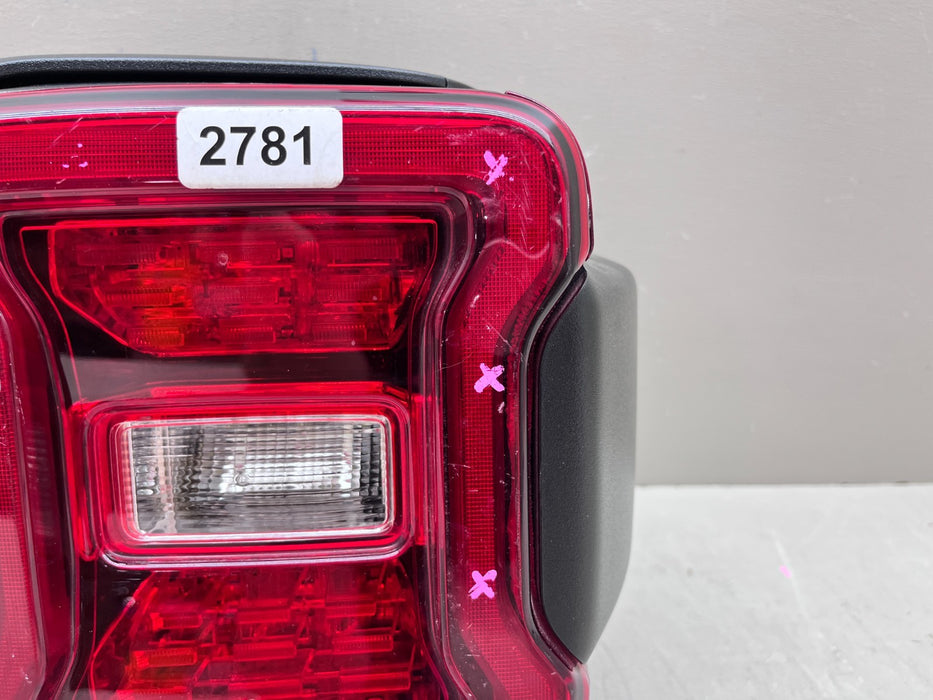 2018-2025 JEEP WRANGLER RH PASSENGER LED TAILLIGHT W/O BSD P68544528AD OEM