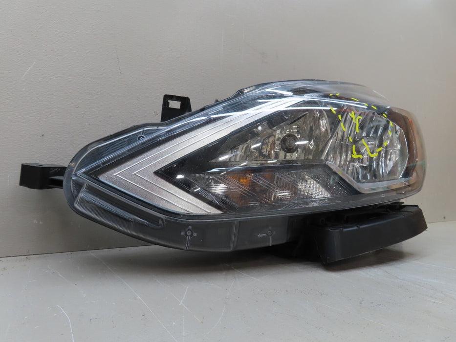 2016-2019 NISSAN SENTRA FRONT LEFT DRIVER SIDE HEADLIGHT LIGHT LAMP HALOGEN OEM