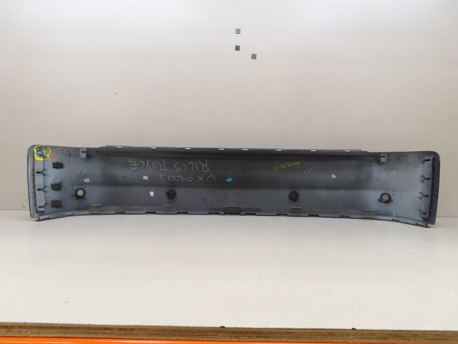 2010-2012 ROLLS ROYCE PHANTOM REAR BUMPER COVER OEM 51127040021