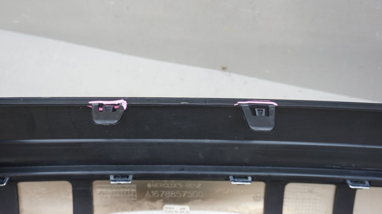 2020-2022 MERCEDES GLE350 GLE450 W167 REAR LOWER BUMPER VALANCE OEM A1678856200