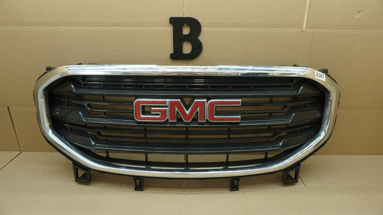 2018-2020 GMC TERRAIN FRONT BUMPER CENTER GRILL GRILLE OEM 23196293 18 19 20
