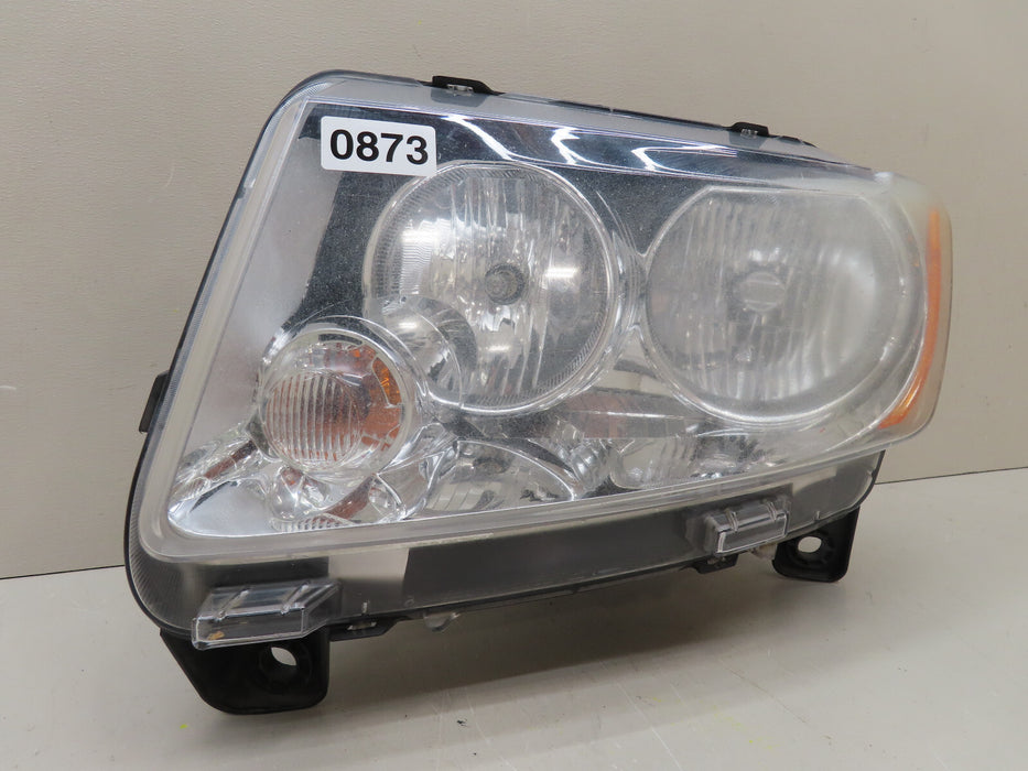 2012 JEEP GRAND CHEROKEE FRONT LEFT DRIVER HEADLIGHT HALOGEN OEM 55079379AE