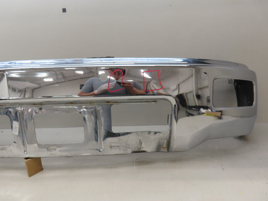 2014 2015 CHEVROLET SILVERADO 1500 FRONT BUMPER METAL OEM