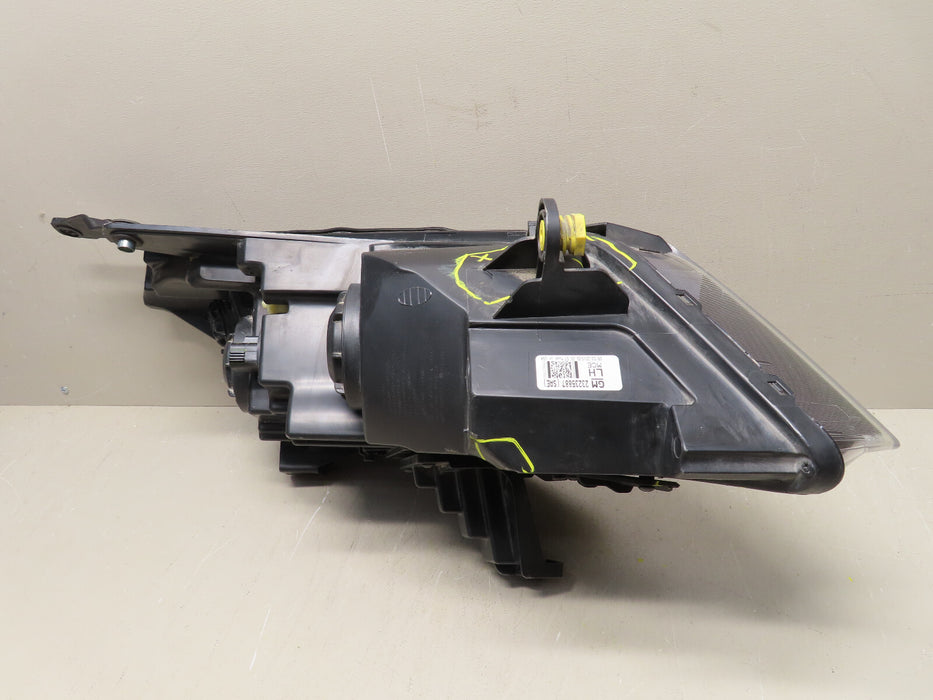 2013-2017 CHEVROLET TRAVERSE LEFT DRIVER SIDE HEADLIGHT HALOGEN OEM 23235887