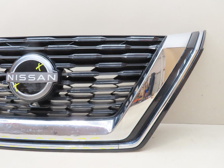 2021-2022 NISSAN ROGUE FRONT RADIATOR GRILLE GRILL W/ EMBLEM OEM 62310-6RA0B