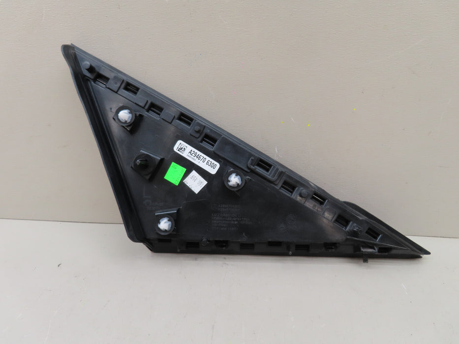 2023 MERCEDES-BENZ EQE SUV FRONT LEFT DRIVER SIDE OUTER A PILLAR TRIM PANEL OEM
