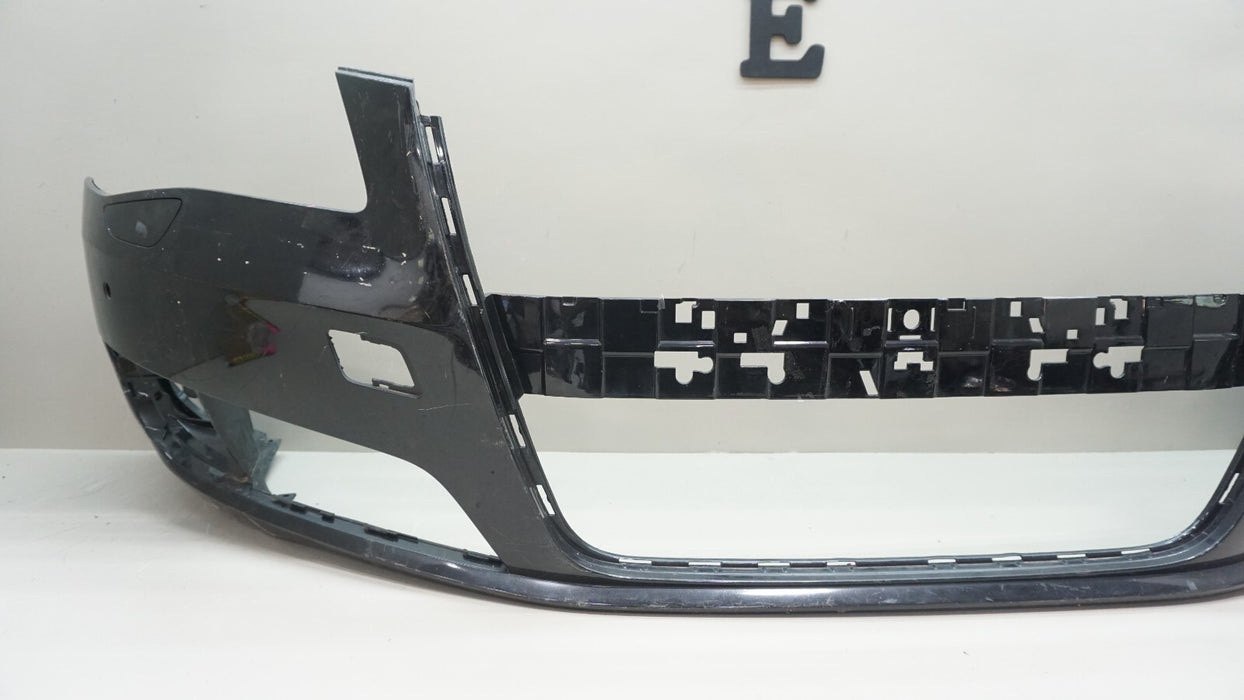 2013-2015 AUDI A8 QUATTRO FRONT BUMPER COVER PANEL PLASTIC 4H0807437 13 14 OEM