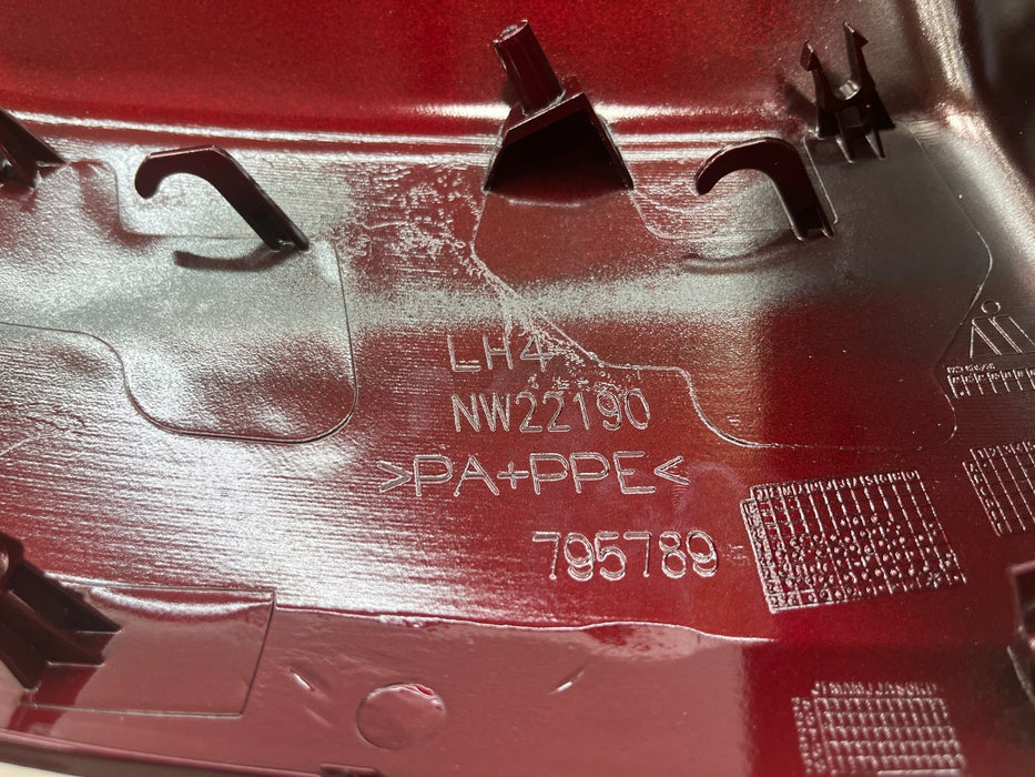 2021-2026 CHEVROLET TAHOE SUBURBAN LH LEFT DRIVER MIRROR CAP RED OEM 84703355