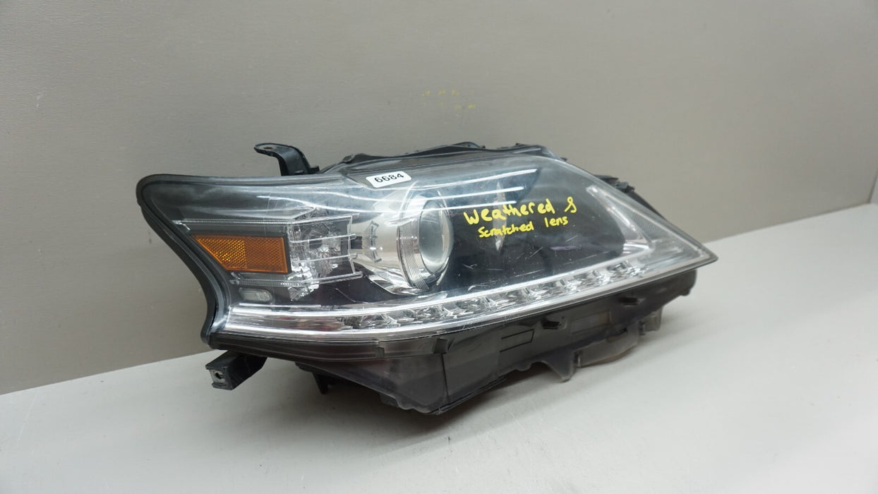 2013-2015 LEXUS RX350 RX450H FRONT RIGHT PASSENGER SIDE HEADLIGHT XENON HID OEM