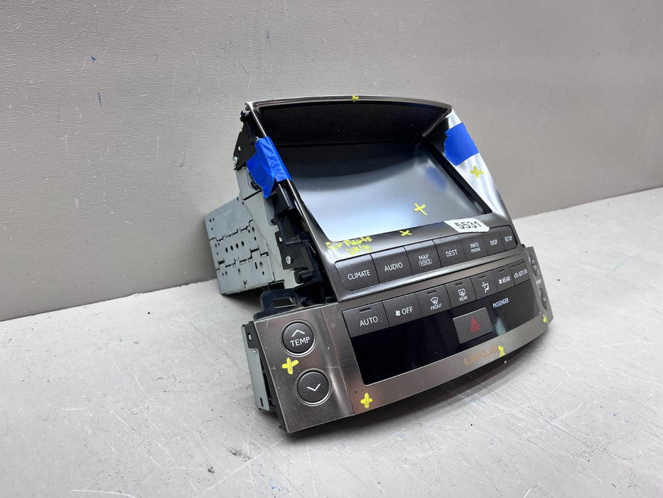 2008-2011 LEXUS LX570 NAVIGATION DISPLAY SCREEN 86431-60232 OEM