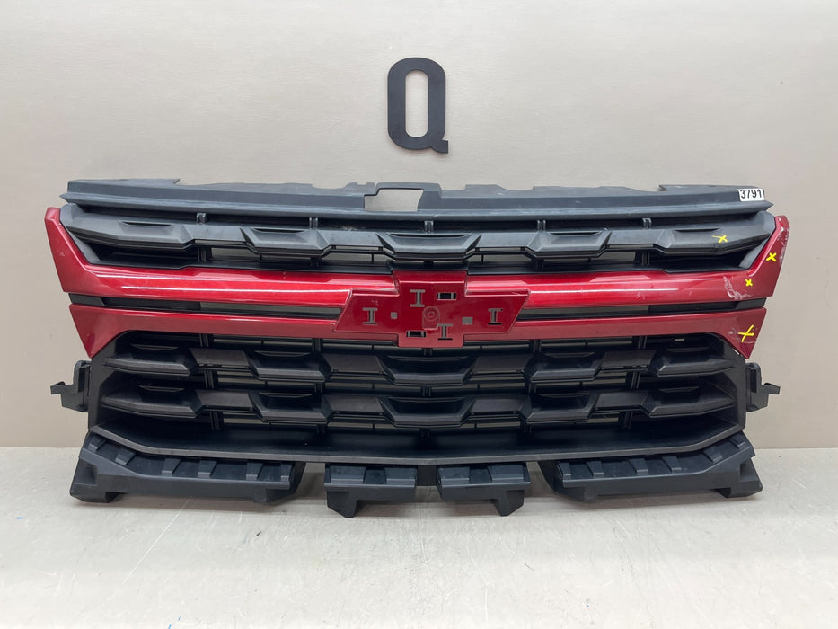 2021-2022 CHEVROLET COLORADO FRONT UPPER GRILLE GRILL 84457397 OEM
