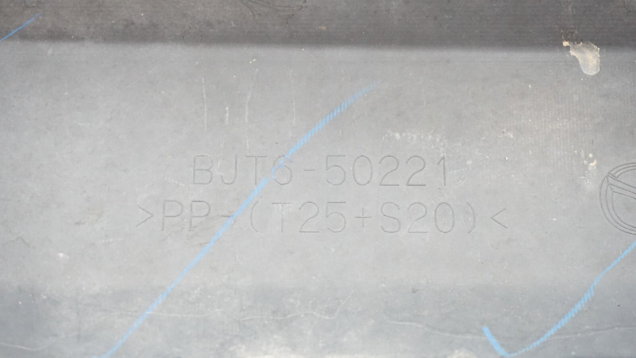 2014-2016 MAZDA 3 SPORT TOURING REAR BUMPER COVER PANEL OEM BJT6-50221