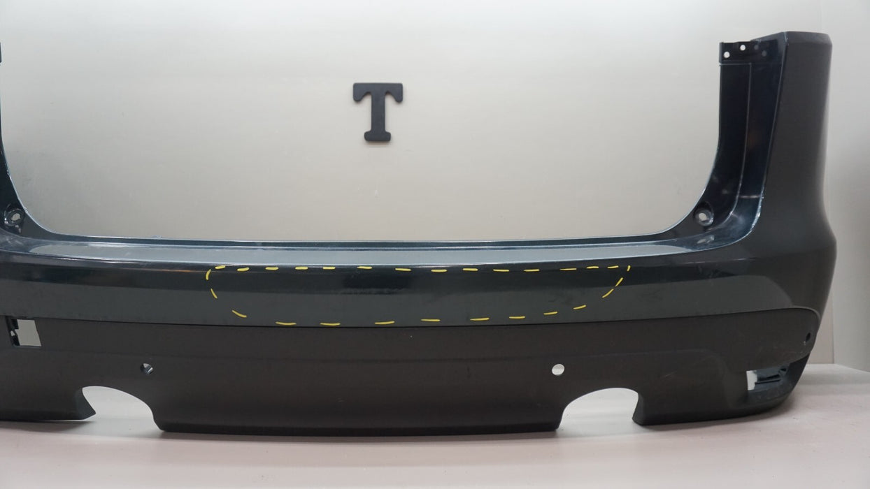 2016-2019 JAGUAR F-PACE F PACE S REAR BUMPER COVER OEM HK8317D781AAW