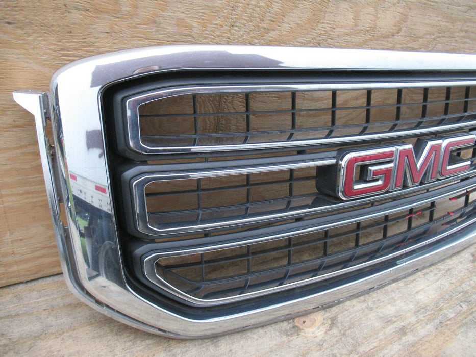 2015-2018 GMC YUKON FRONT RADIATOR UPPER GRILLE 16-003J7440 OEM
