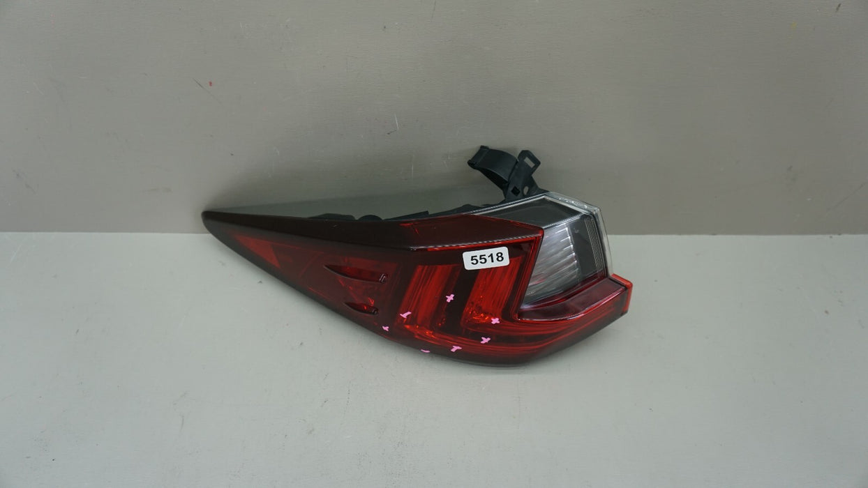2016-2019 LEXUS RX350 RX450H REAR LEFT DRIVER SIDE OUTER TAIL LIGHT LAMP OEM
