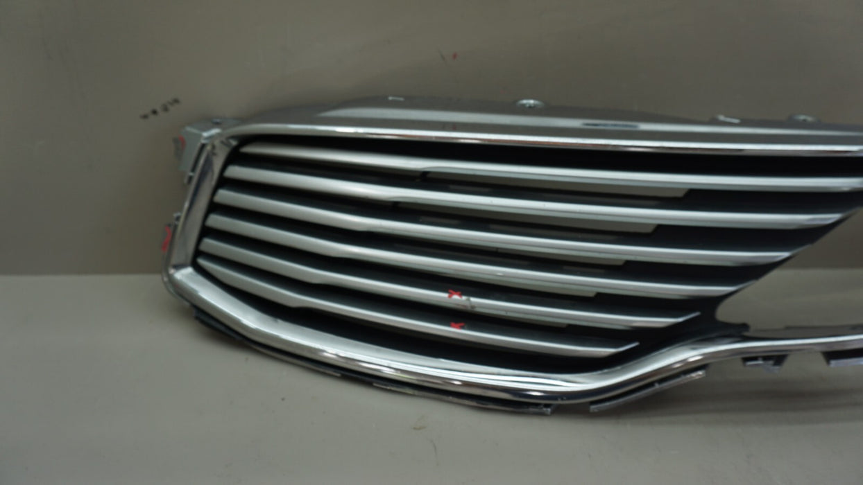 2013-2016 LINCOLN MKZ FRONT LEFT SIDE BUMPER UPPER GRILLE GRILL OEM 314058000