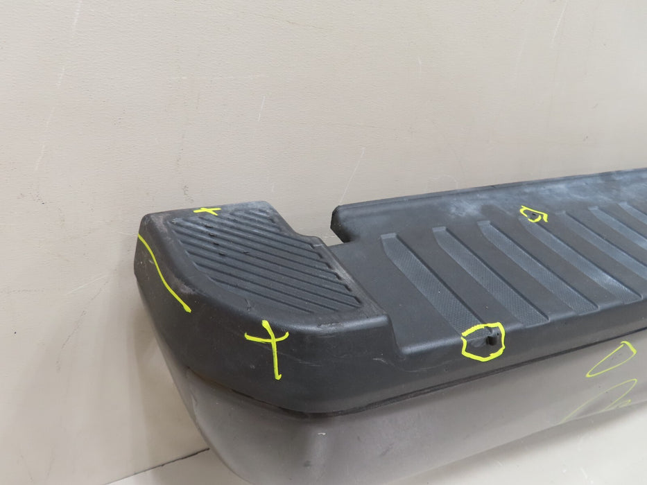 2015-2020 FORD F-150 REAR METAL BUMPER STEP PLATE COVER W/ TOW TOWING HITCH OEM