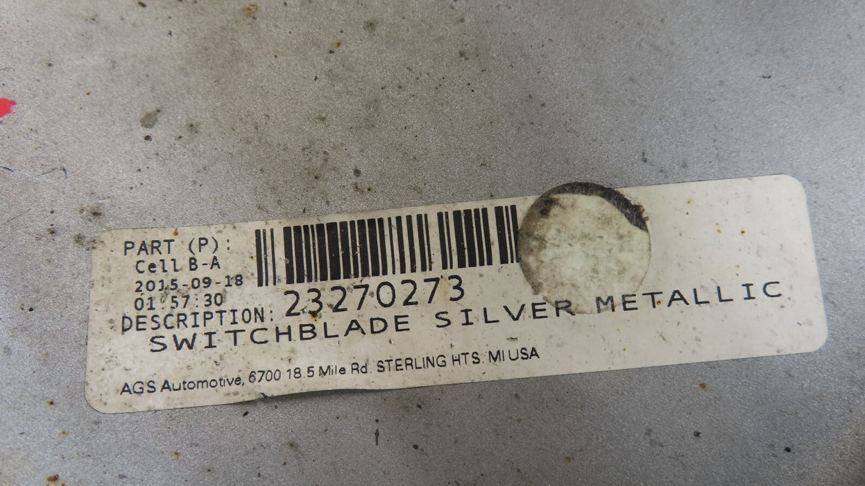 2015-2019 CHEVROLET/GMC CANYON-COLORADO REAR BUMPER METAL OEM