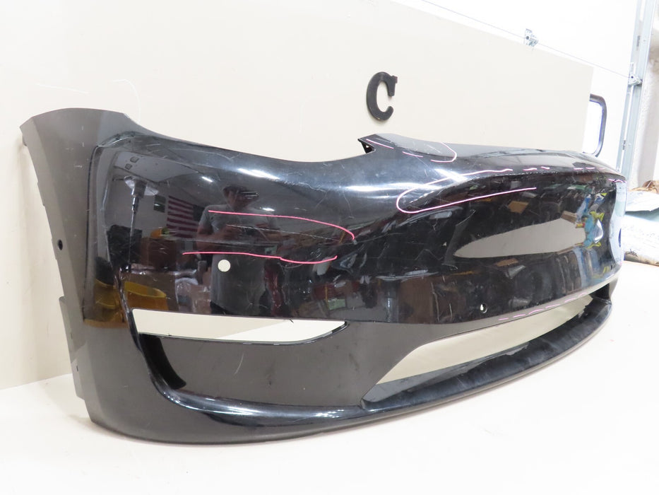 2020-2022 TESLA MODEL Y FRONT BUMPER COVER PANEL W/ SESNOR HOLE OEM 1493745-00-A