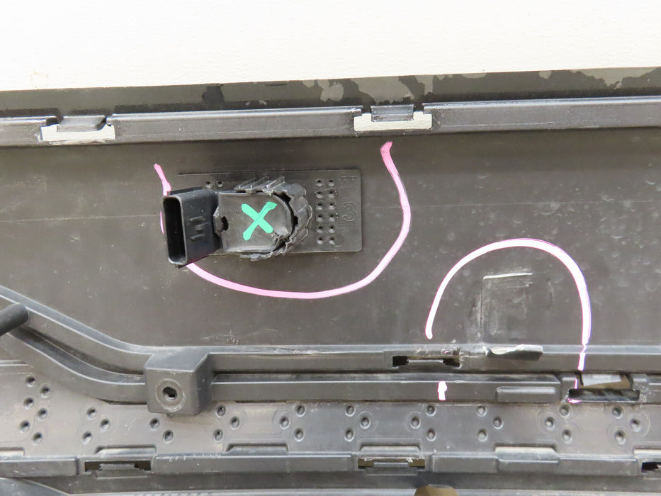 2021-2023 KIA SORENTO REAR LOWER BUMPER COVER W/ SENSOR HOLE OEM 86612-R5300