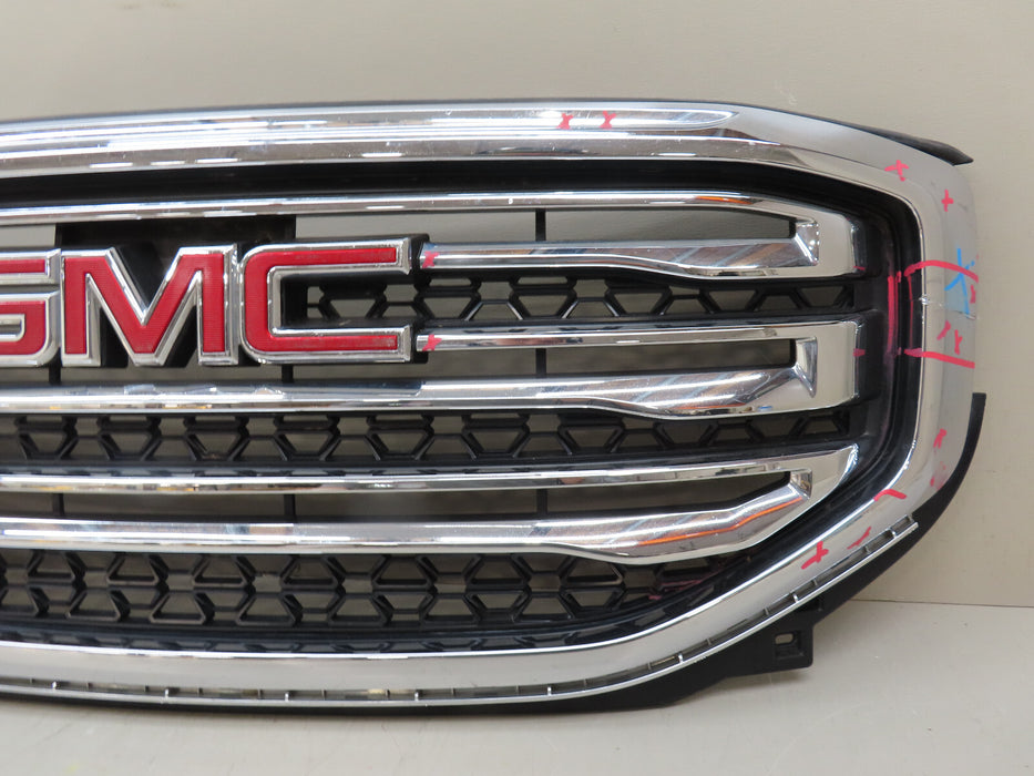2017-2019 GMC ACADIA SLT SUV FRONT BUMPER GRILLE GRILL W/ EMBLEM OEM