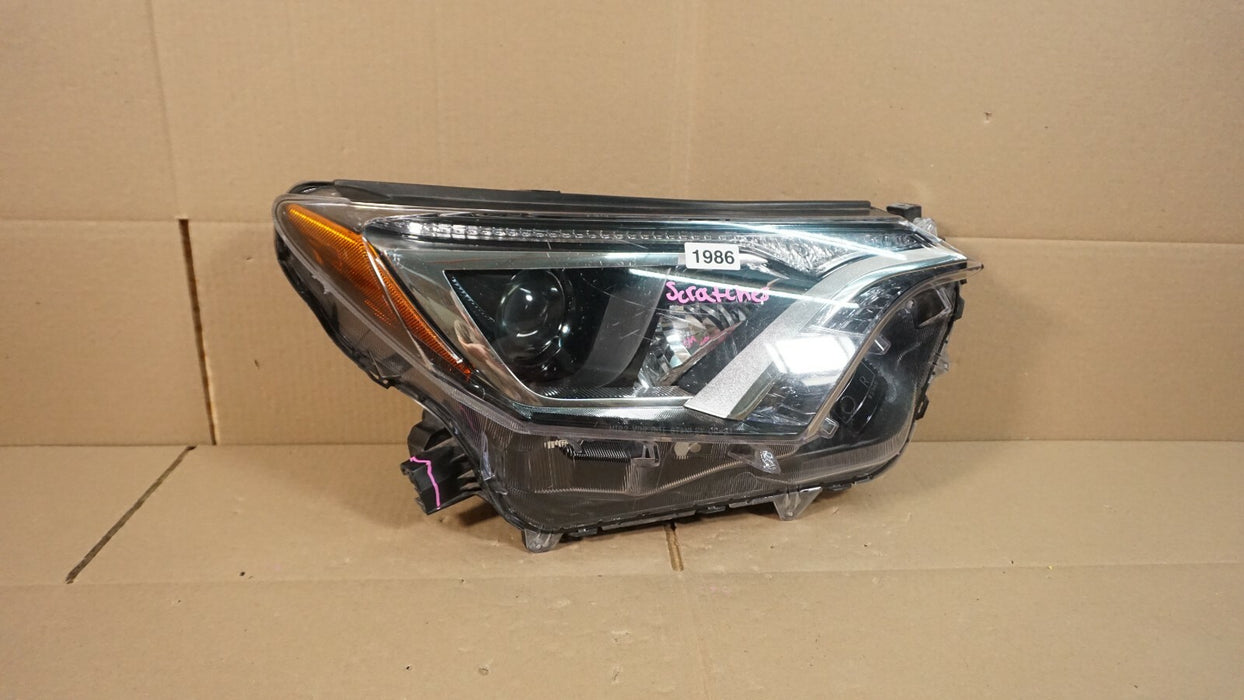 2016-2018 TOYOTA RAV4 FRONT RIGHT PASSENGER SIDE HEADLIGHT LAMP OEM 16 17 18